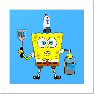 Sponge Spatula Posters and Art